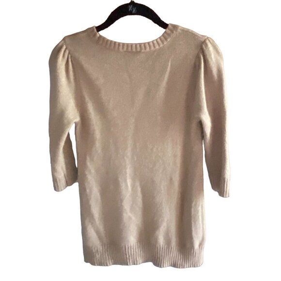 IZ Byer Girl-Girls Crew Neck Light Glitter Sweater And Scarf-Brown-Size 14-GUC - Picture 5 of 6